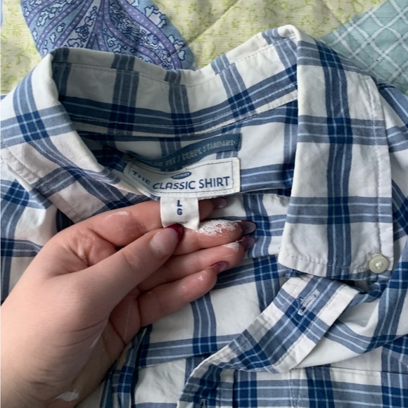 Men’s Size L Casual Button Down - Picture 2 of 2